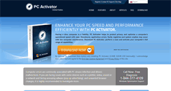 Desktop Screenshot of pcactivator.com
